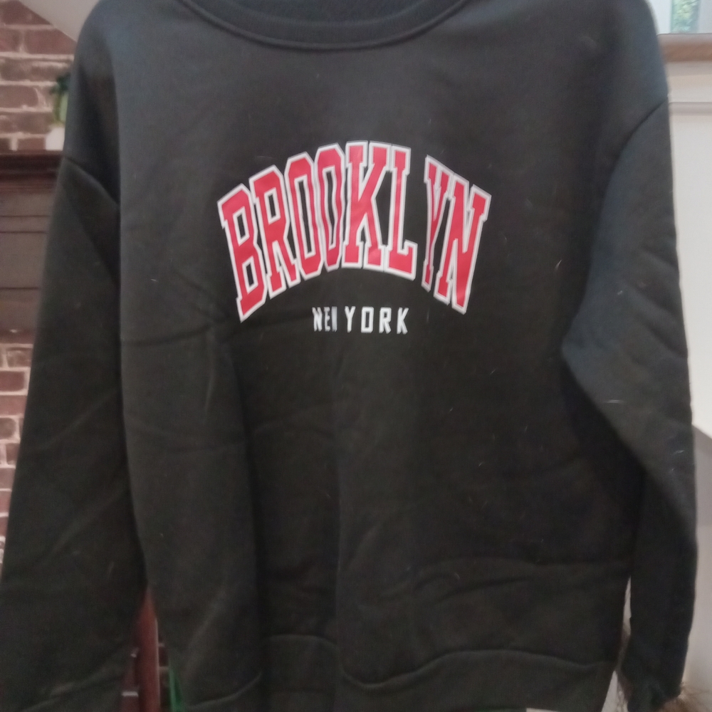 Brooklyn New York Black Sweatshirt
